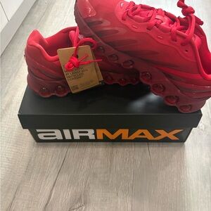 Nike Red Women's Air Max Athletic Sneakers
